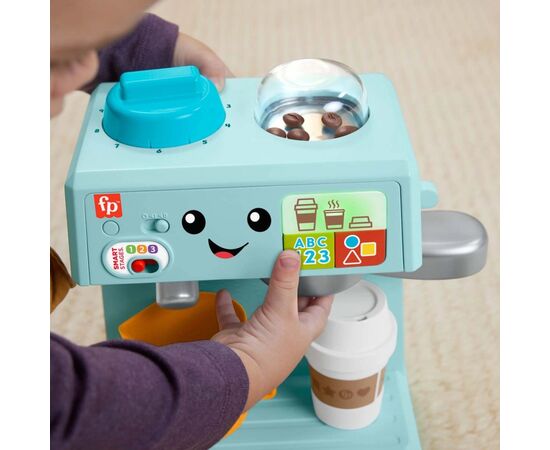 Игровой набор Fisher-Price Кофемашина с технологией Smart Stages англоязычная (HTW96), изображение 6