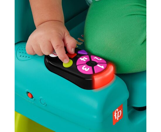 Развивающая игрушка Fisher-Price Интерактивное кресло с технологией Smart Stages (HTW90), изображение 6