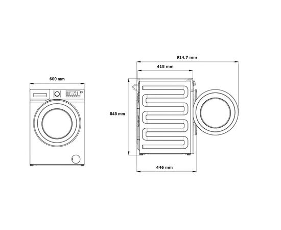 Стиральная машина Beko BM1WFSU36233WB, изображение 7