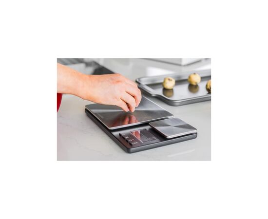 Весы кухонные KitchenAid Measuring KQ909G, з подвійною платформою, изображение 10