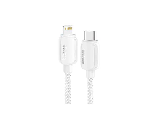 Дата кабель USB-C to Lightning 1.0m 20W white Essager (EXCTL-WL02-P)