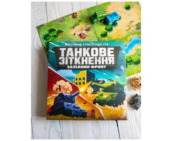 Настольная игра Ранок Танковое столкновение (4827476988382), изображение 2