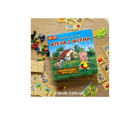 Настольная игра Ранок Побег из фермы (4823076142315), изображение 5