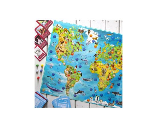 Настольная игра Ранок 3 в 1. Путешествуем по миру (4823076146115), изображение 4