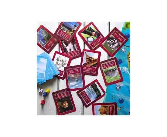 Настольная игра Ранок 3 в 1. Путешествуем по миру (4823076146115), изображение 6