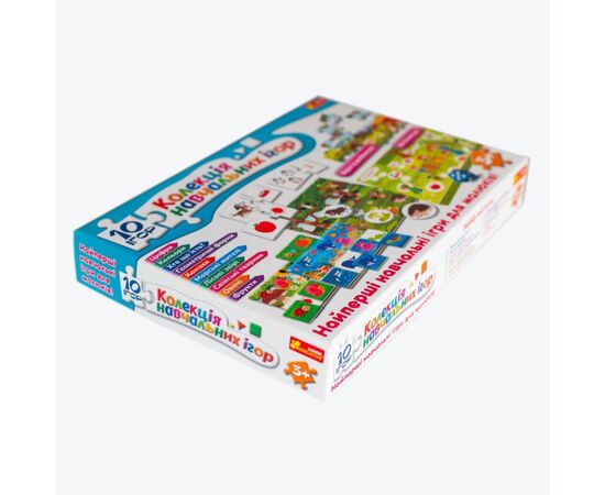 Настольная игра Ранок 10 ИГР. Коллекция обучающих игр (4823076278922), изображение 4
