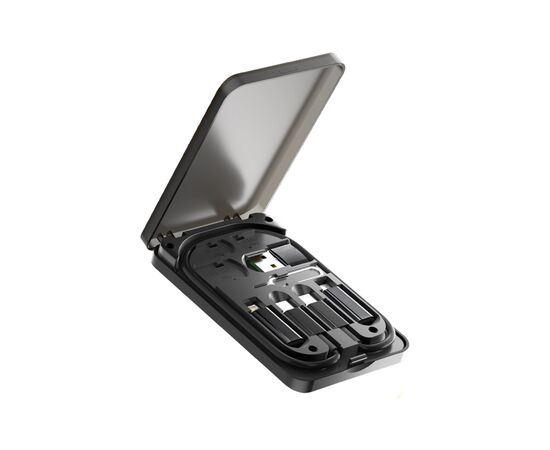 Дата кабель USB charging cable set Treasure box 0.28m Essager (ECJHZ-JH01-P)