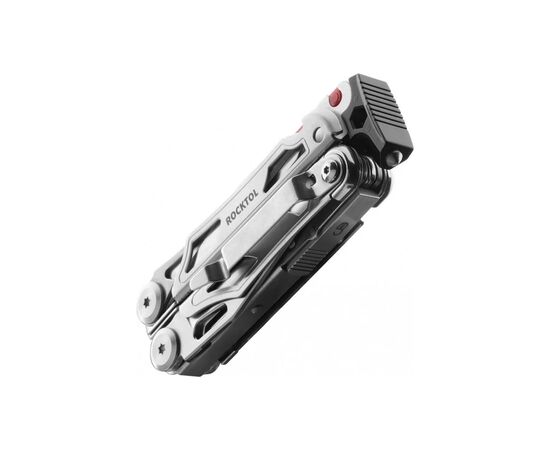 Мультитул Rocktol 22-в-1 з нейлоновим чохлом, кресалом, свистком та бітами (SK04), зображення 6