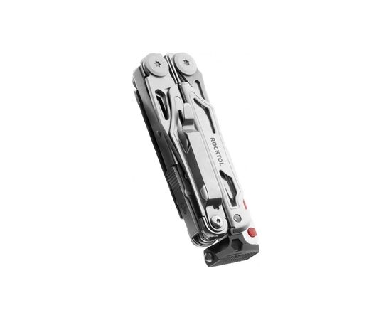 Мультитул Rocktol 22-в-1 з нейлоновим чохлом, кресалом, свистком та бітами (SK04), зображення 7