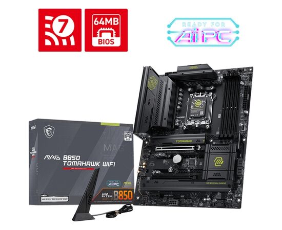 Материнская плата MSI MAG B850 TOMAHAWK WIFI, изображение 5