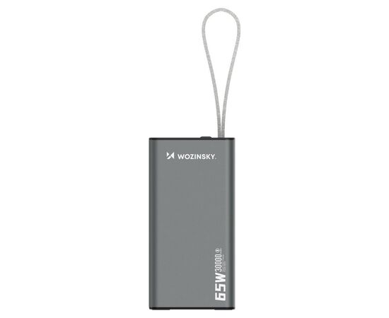 Батарея универсальная Wozinsky 30000mAh, K65+ 65W 30000mAh 2*USB-C, USB-A (5907769364457), изображение 2