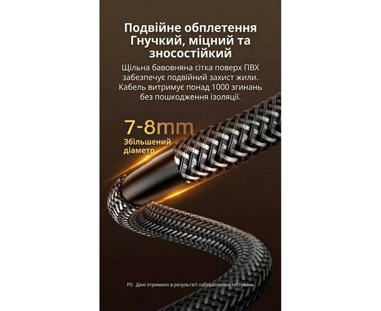 Кабель мультимедийный DisplayPort M to DisplayPort M 3.0m V1.4 8K60Hz black Ugreen (25906), изображение 8