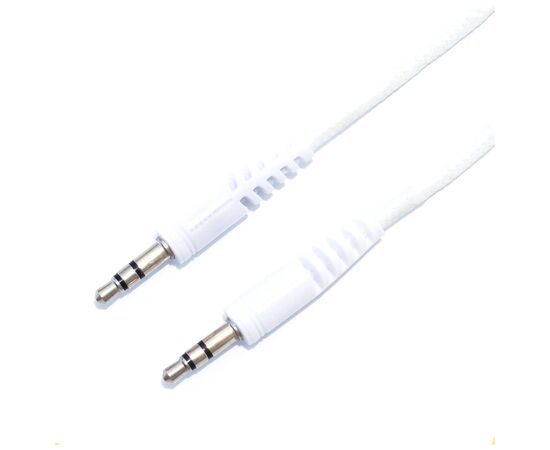 Кабель мультимедийный 3.5mm M to 3.5mm M 1.0m white XQISIT (4029948026954)