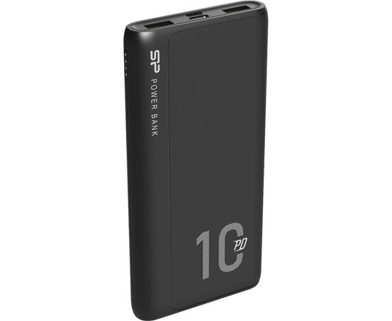 Батарея универсальная Silicon Power 10000mAh QP15 Black (SP10KMAPBKQP150K), изображение 2