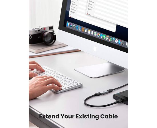 Переходник Перехідник USB AF/AF US381 gray Ugreen (20119), изображение 4