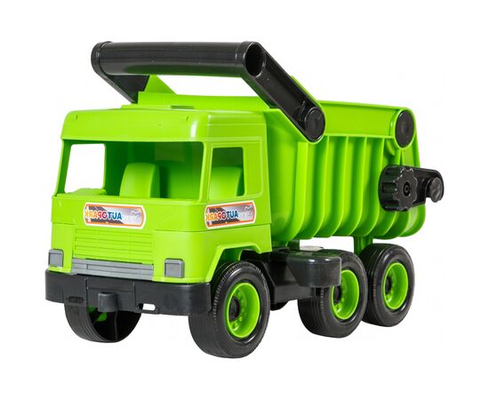 Спецтехника Tigres Авто "Middle truck" самосвал (св. зеленый) в коробке (39482)