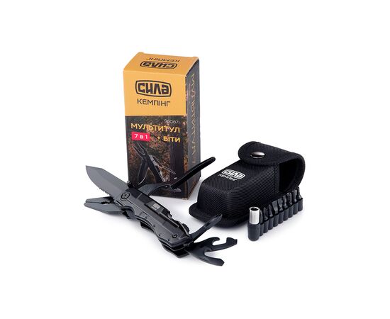 Мультитул СИЛА 7 в 1 + біти (960871), изображение 7