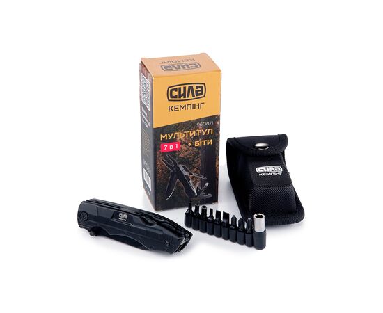 Мультитул СИЛА 7 в 1 + біти (960871), изображение 8