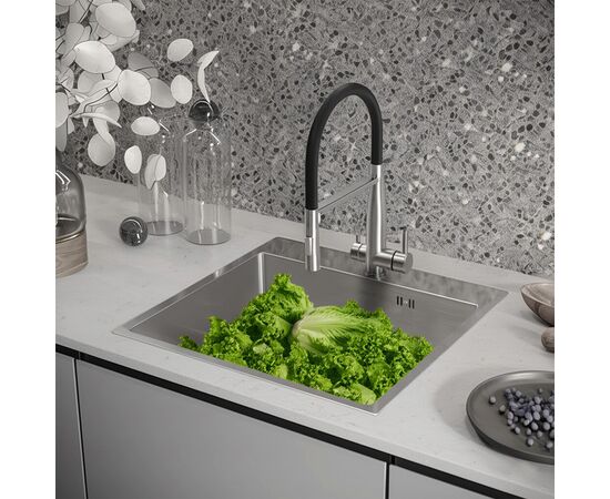Мойка кухонная Interline ELEGANT Sateen PR, изображение 8