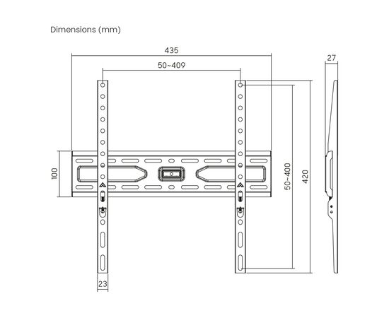 Кронштейн Brateck KL36-44F, изображение 3