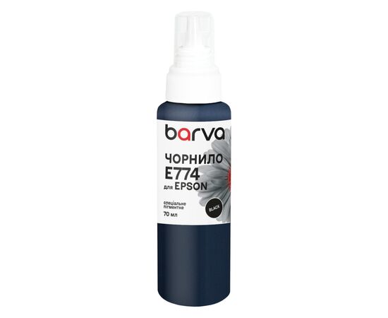 Чорнило Barva Epson 774 BK 70 мл, pigmented (E774-406e)