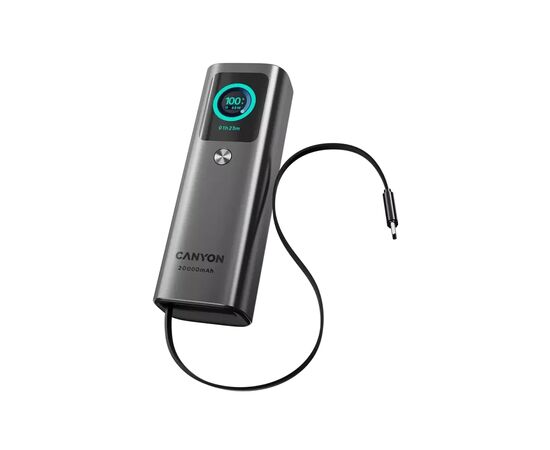 Батарея універсальна Canyon 20000mAh OnPower 265 PD/100W (CNS-CPB265DG)