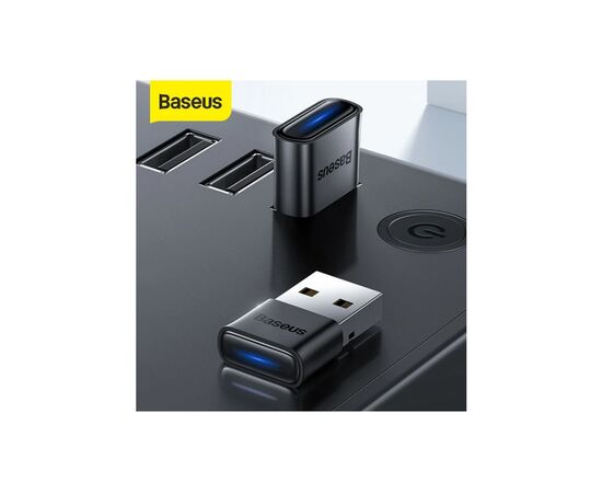 Bluetooth-адаптер Baseus USB 3.0 Bluetooth 5.0 BA04 Black (ZJBA000001), изображение 9
