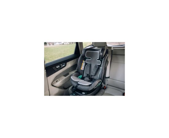Набор текстиля для коляски FreeON підкладка для коляски та автокрісла grey - white (48716), изображение 3