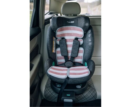 Набор текстиля для коляски FreeON підкладка для коляски та автокрісла pink - white (48723), изображение 5