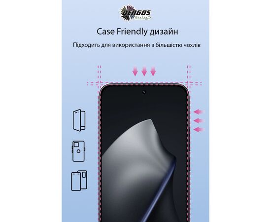 Стекло защитное Dengos Full Glue Xiaomi 15T/15T Pro Black (TGFG-430), изображение 3
