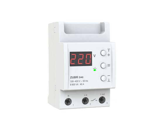 Реле напряжения ZUBR D40 (4820120220425)