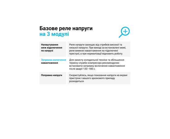 Реле напряжения ZUBR D63 (4820120220388), изображение 4