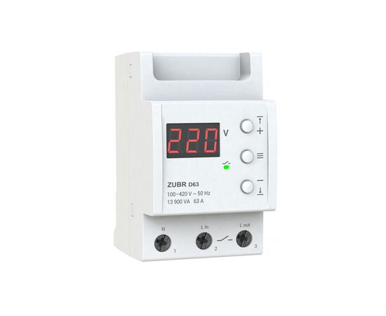 Реле напряжения ZUBR D63 (4820120220388)