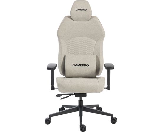 Крісло ігрове GamePro GC760LG Fabric Light Gray (GC760LG)