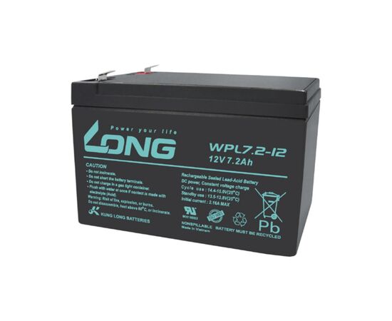 Батарея к ИБП Long 12V 7.2Ah (WPL7.2-12)