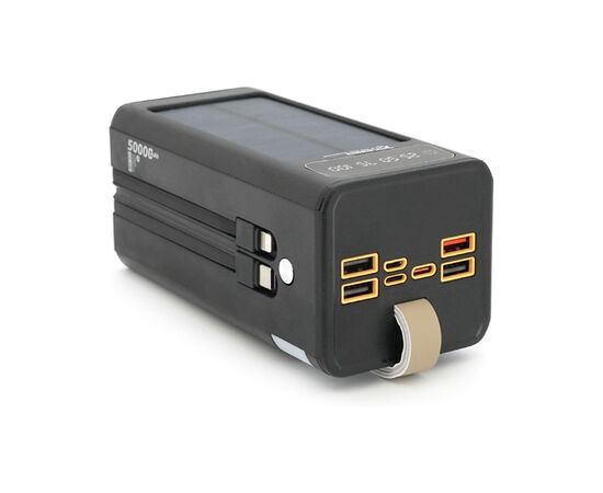 Батарея универсальная 7GO 50000mAh PD/22.5 Solar Black (GPW-01 / 45006), изображение 4
