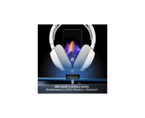 Наушники SteelSeries Arctis Nova 7 Gen 2 Wireless White (61731), изображение 7