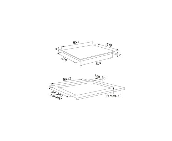 Варочная поверхность Franke FSM 654 I B BK (108.0606.108), изображение 2