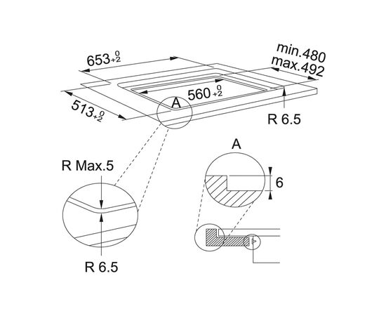 Варочная поверхность Franke FSM 654 I B BK (108.0606.108), изображение 6