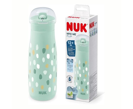 Поильник-непроливайка Baby-Nova Mini-Me FLIP Menthol 450 мл (3952683), изображение 4