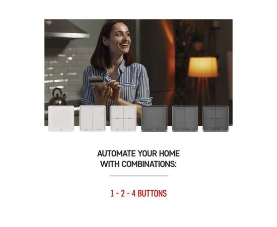 Умный выключатель EMOS H5014 1 buttons ZigBee 3.0 (H5014), изображение 12