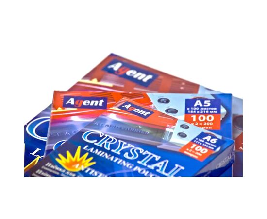 Пленка для ламинирования Agent глянц. А3 (303х426) 60 мкн (100 шт.) ANTISTATIC (3130006), изображение 2