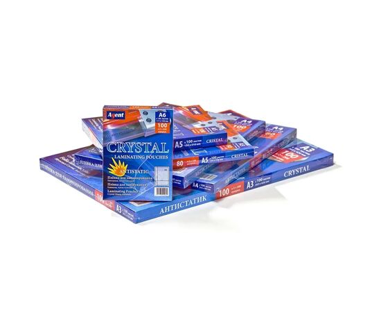 Пленка для ламинирования Agent глянц. А3 (303х426) 60 мкн (100 шт.) ANTISTATIC (3130006), изображение 3