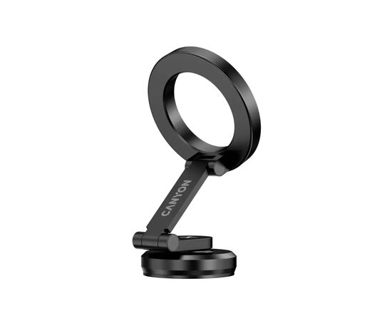 Універсальний автотримач Canyon Magnetic phone holder OnGrip 10 aluminum Black (CNS-CCHM10), зображення 4