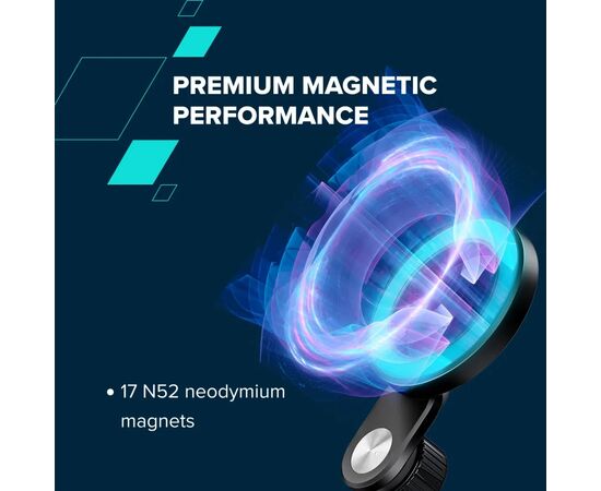 Тримач для смартфонів Canyon Magnetic travel holder OnGrip 11 clip mount Black (CNS-CCHM11), зображення 5