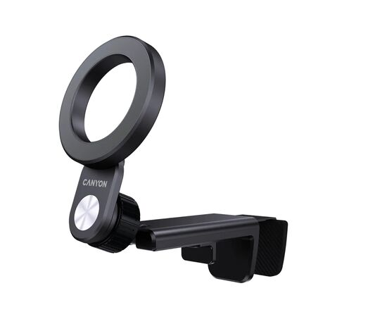 Тримач для смартфонів Canyon Magnetic travel holder OnGrip 11 clip mount Black (CNS-CCHM11)