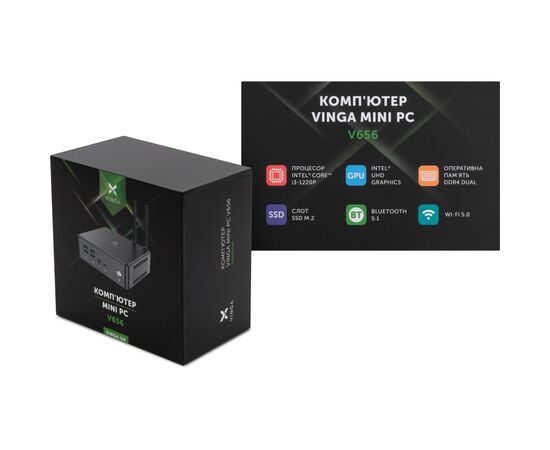 Компьютер Vinga Mini PC V656 (V6561220P.16512), изображение 10