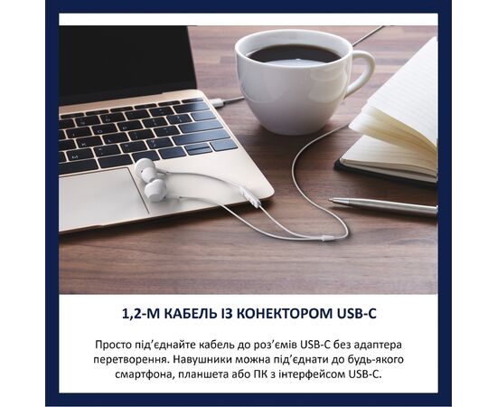 Наушники Philips AE5008WT/00 USB-С White (TAE5008WT/00), изображение 6