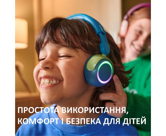 Наушники Philips TAK4200CT/00 Wireless Blue/Green (TAK4200CT/00), изображение 6