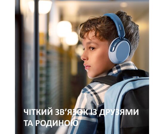 Наушники Philips TAK5500RT/00 Wireless Blue (TAK5500RT/00), изображение 4